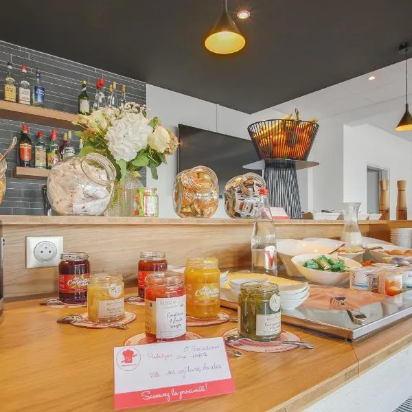 兰斯努韦利特布里特酒店，位于兰斯的酒店