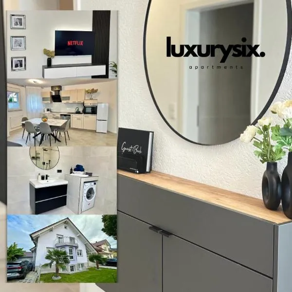 luxurysix Ferienwohnung Europapark Rulantica，位于马尔贝格的酒店