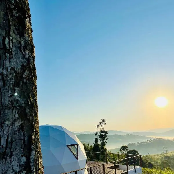 Domo Geodésico para se conectar com as Nuvens，位于帕赖布纳的酒店