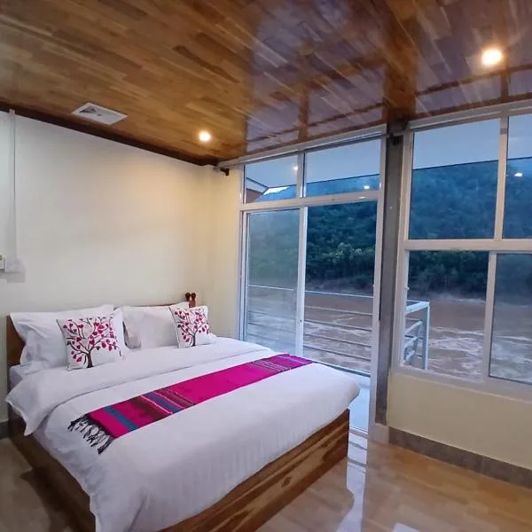 Villa Mekong 2 Guesthouse，位于北宾的酒店