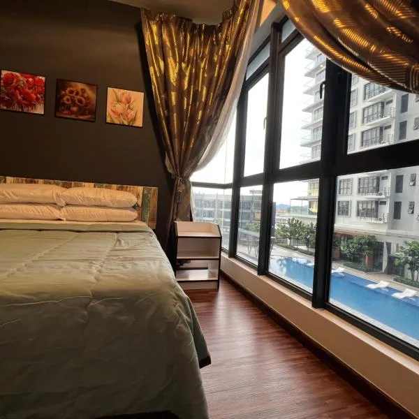 K AVENUE - 2 Bedroom with Privacy Balcony by Akinabalu Family Homestay，位于东贡岸的酒店