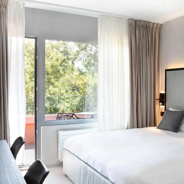 VISIONAPARTMENTS Lugano -self check-in，位于卢加诺的酒店