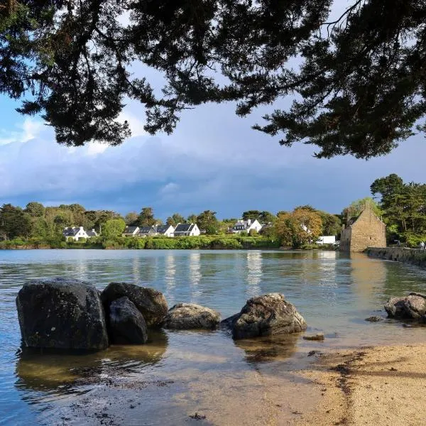 Maison vue mer - Golfe du Morbihan - 10 Personnes，位于阿尔宗的酒店