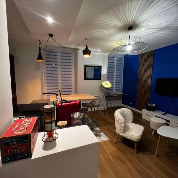 Appartement le flamboyant - WIFI - CENTRAL - COSY，位于艾克斯莱班的酒店