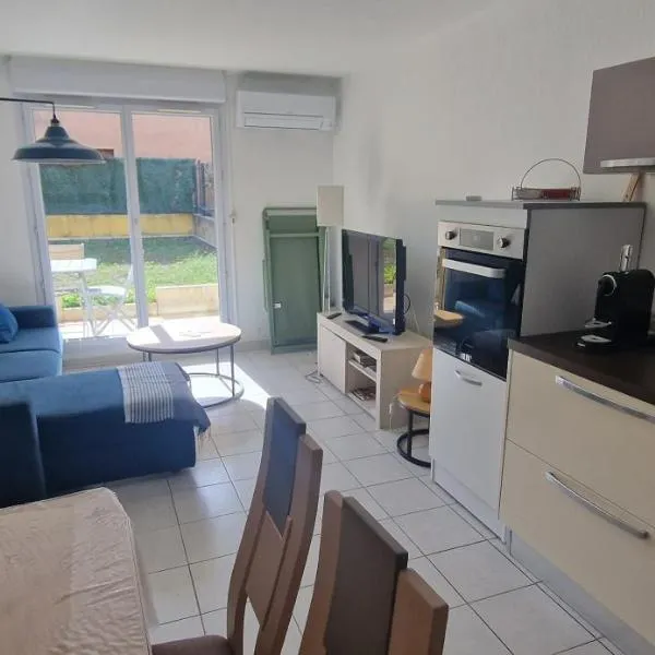 Appartement, 1 chambre, jardin privatif，位于沃内勒的酒店