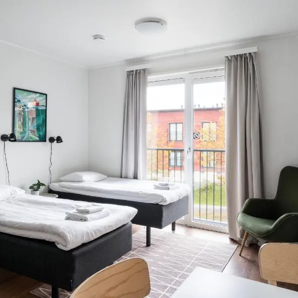 Hiisi Homes Vantaa Kulomäki，位于Jokivarsi的酒店