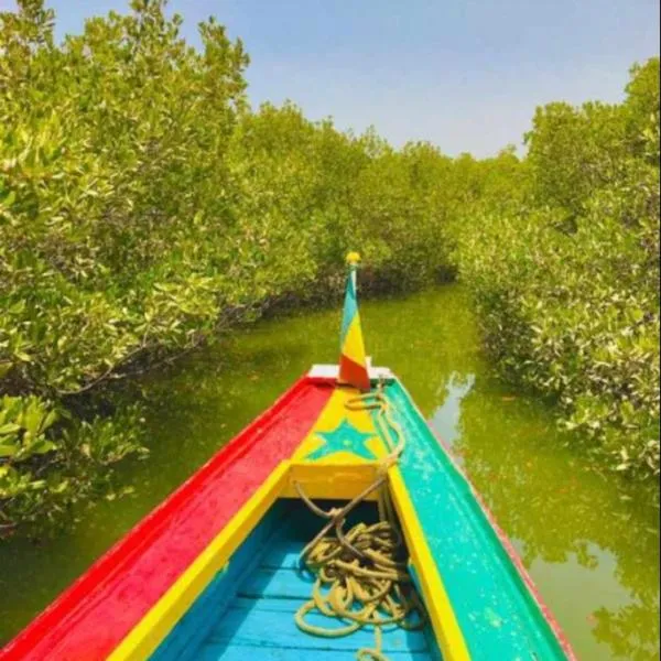 Auberge Cœur Océan，位于Joal-Fadiout的酒店