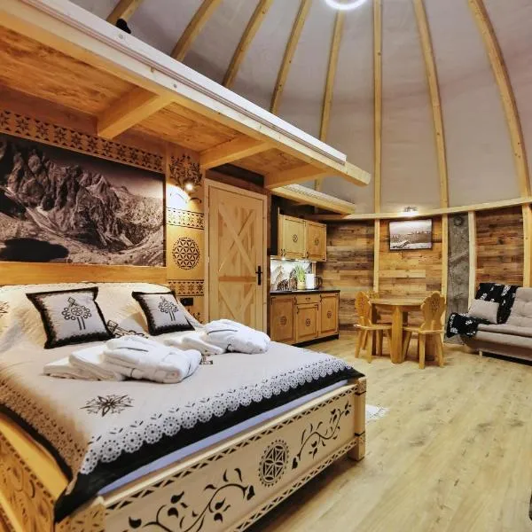 Tatry Mountain Glamp z jacuzzi，位于扎科帕内的酒店