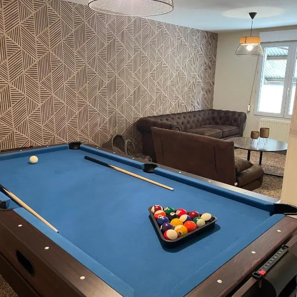 Gite à la campagne 4 étoiles - 200m2，位于Sailly的酒店