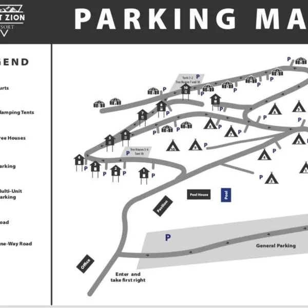 Glamping Tent #8 with AC Heat AC and Private Bath，位于奥德维尔的酒店