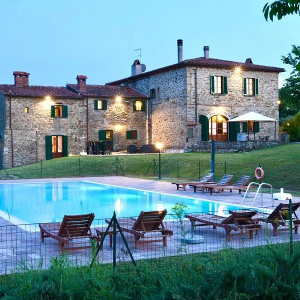 Agriturismo I Poggilunghi，位于奇维泰拉伊恩瓦尔迪基亚纳的酒店