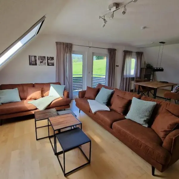 Moderne, ruhige Ferienwohnung Heselbach，位于Klosterreichenbach的酒店