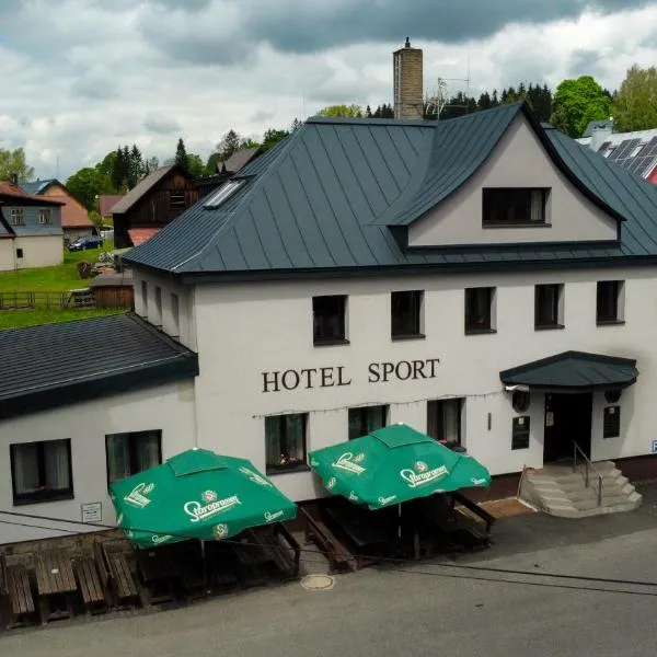 Horský hotel Sport，位于阿尔布勒茨缇策维基泽尔斯基弛霍拉次的酒店