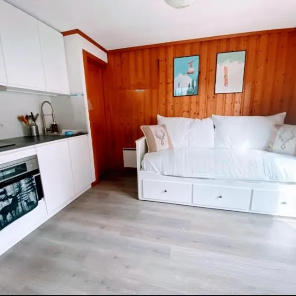 Studio Jay - Central Verbier - fully equipped - free parking，位于韦尔比耶的酒店