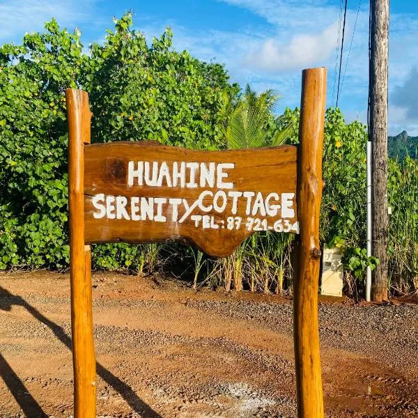 Huahine Serenity Cottage，位于Puahua的酒店