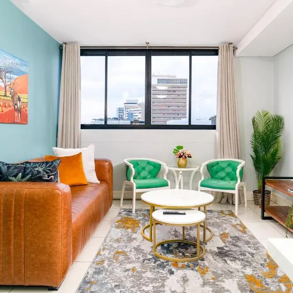 La Belle Luxury Suites - Two Executive Apartments with Pool & Gym Windhoek CBD，位于温特和克的酒店