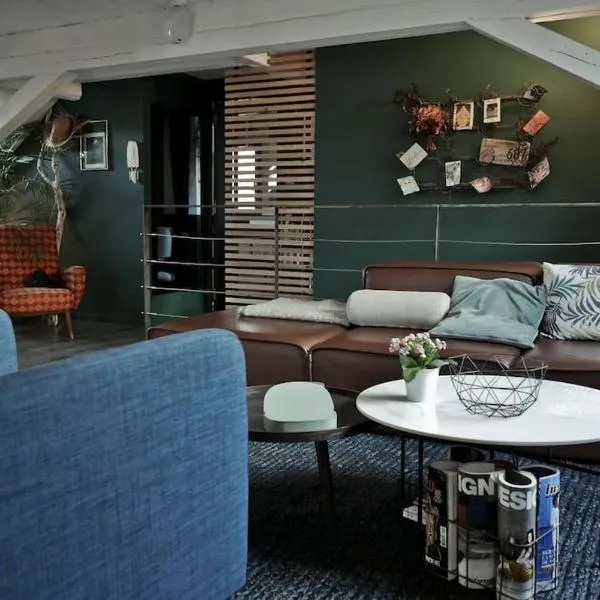 Apartement Strasbourg entre hypercentre et verdure，位于Bischheim的酒店