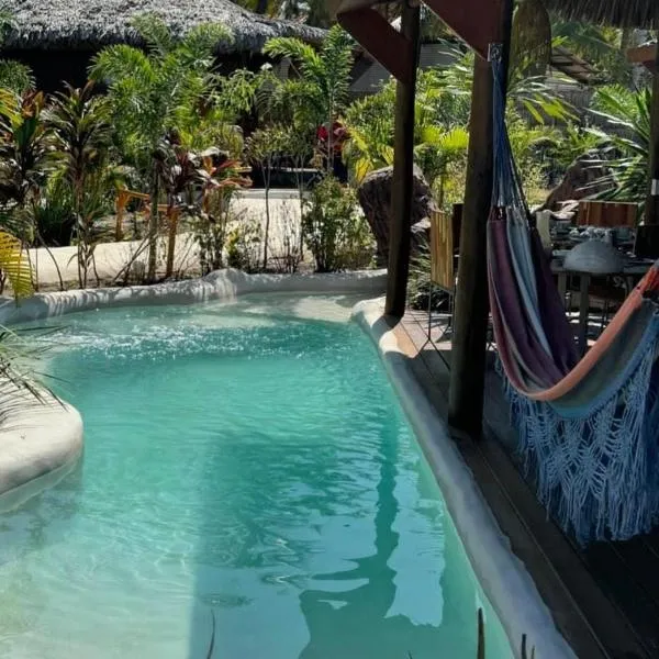Atins Charme Chales Premium - Piscina Privativa com hidromassagem，位于阿廷斯的酒店