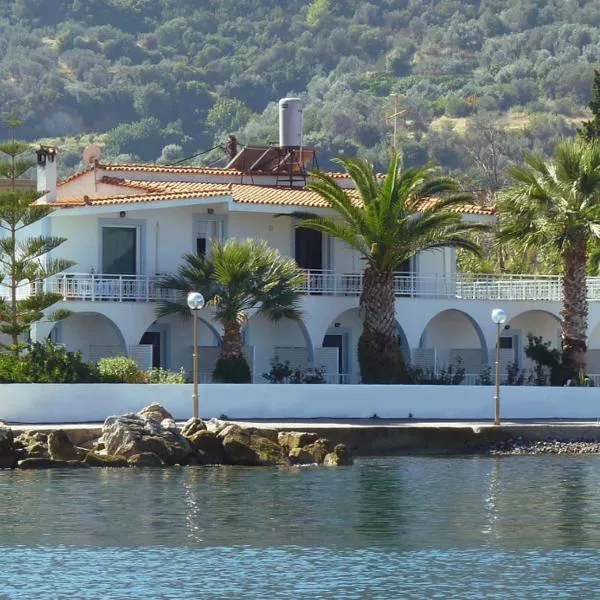 Manthos Sea View，位于Kalloni的酒店