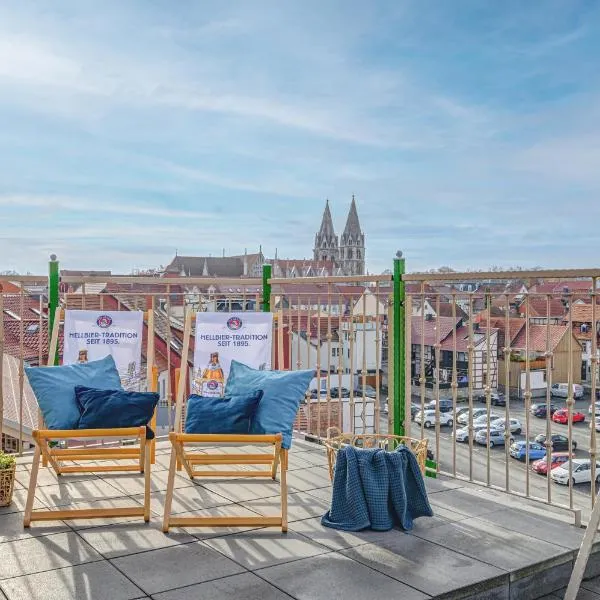 LUXUS Hostel Rabe，位于米尔豪森的酒店