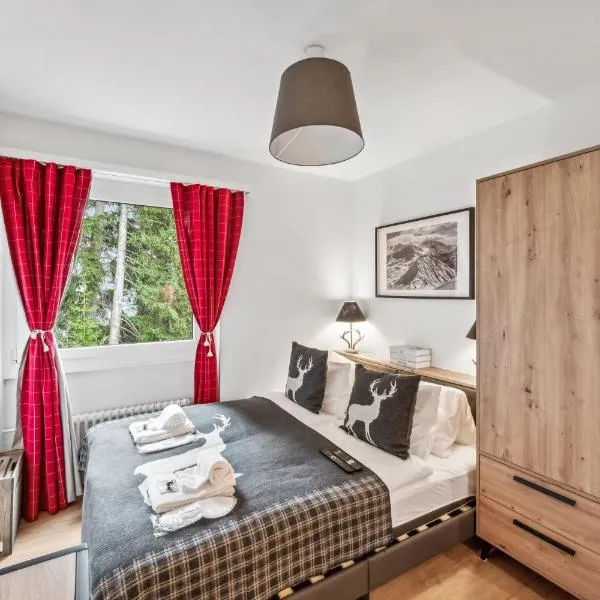 book2stay - Kuscheliges Alpin-Studio mit Schwimmbad，位于阿罗萨的酒店