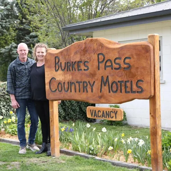 Burkes Pass Country Motels，位于伯克斯帕斯的酒店