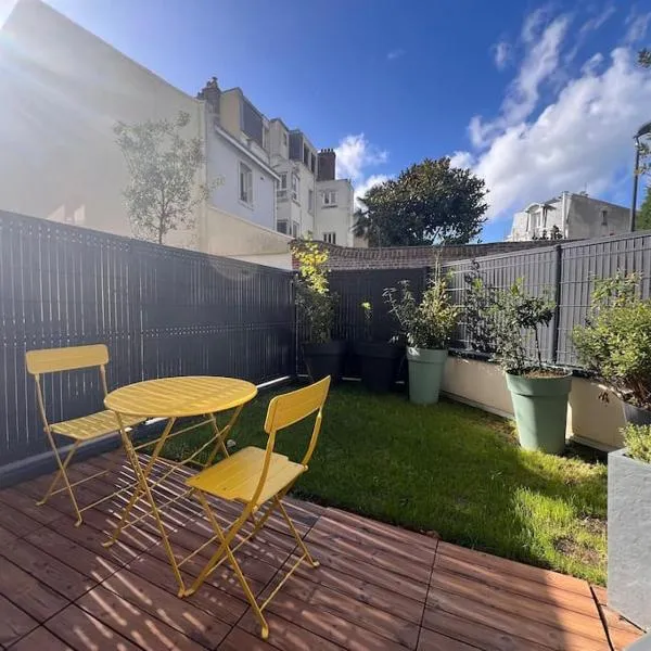 Studio Monet - Petite terrasse - Parking Privatif，位于圣阿德雷斯的酒店