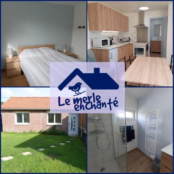 Le merle enchanté，位于Mons-en-Chaussée的酒店