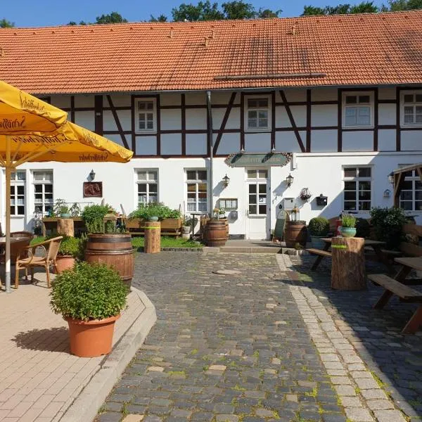 Gutsherrn Klause Dankerode，位于富尔达河畔罗滕堡的酒店