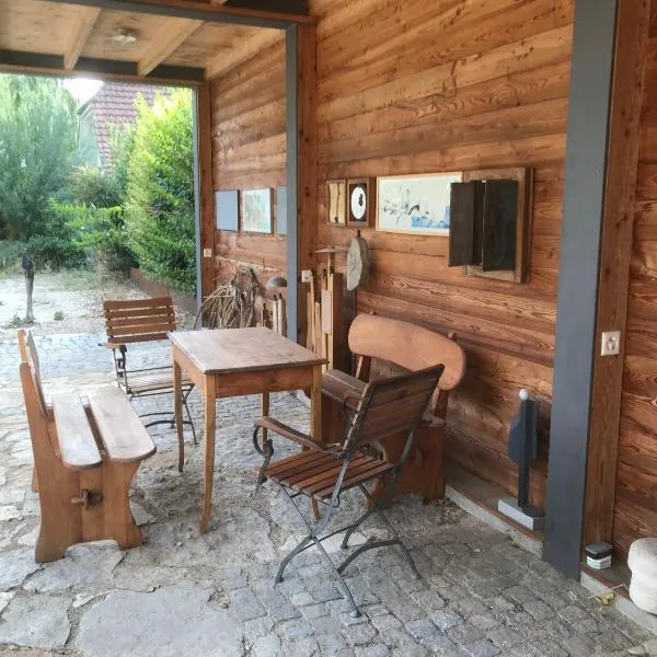 Studio 45 m2, mit separatem Eingang，位于Bellmund的酒店