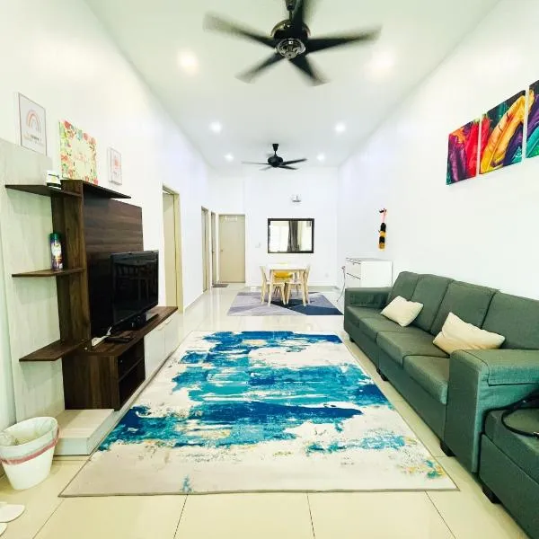 S&J Homestay Kulim Hitech with wifi & netflix，位于Lunas的酒店