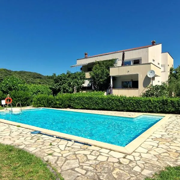 Apartment Oliva Rab，位于坎普尔的酒店