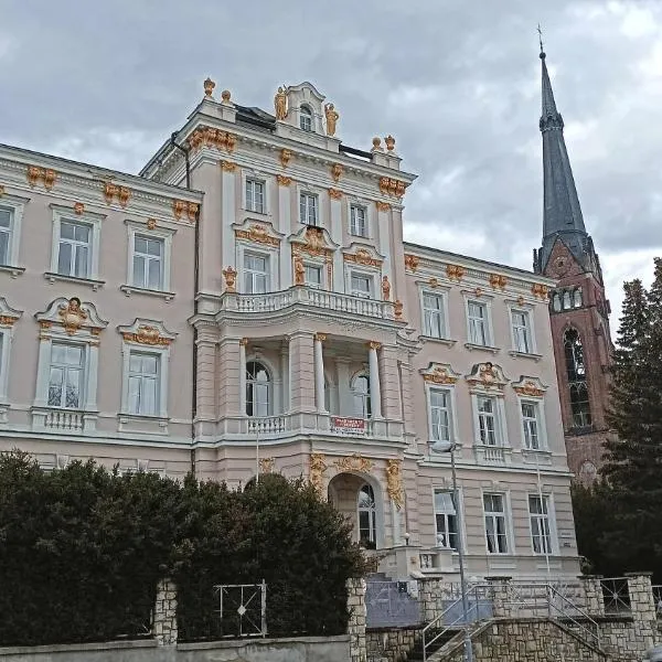 MVA House Teplice, Šanovský park，位于利托梅日采的酒店