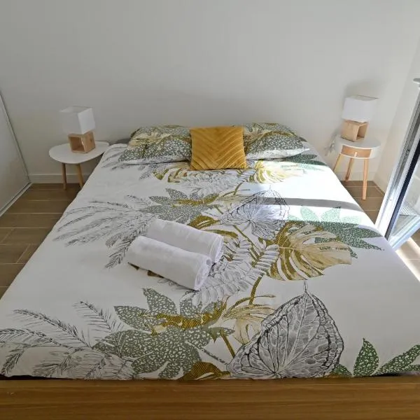 Appartement cosy et fonctionnel，位于比斯卡罗斯的酒店