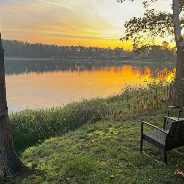 Romantische Zweisamkeit - direkt am See，位于德绍的酒店