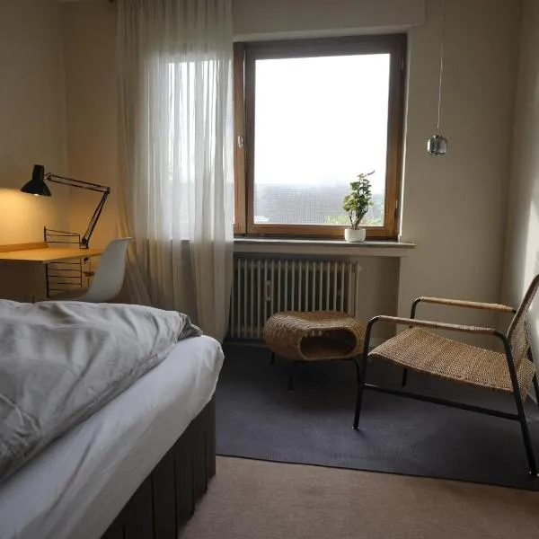 ruhiges Gästezimmer in Messenähe，位于维利希的酒店