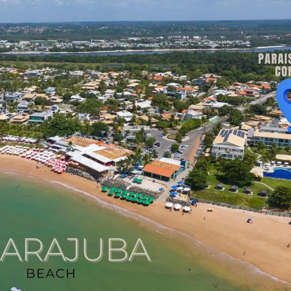 Imóvel PE AREIA COM VISTA MAR EM GUARAJUBA NO CD PARAISO DO CORAIS 216，位于瓜拉久巴的酒店