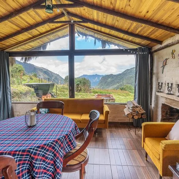 Cabañas Papallacta en Finca Chucuri，位于帕帕亚克塔的酒店