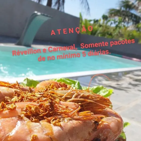 Casa Com Piscina. Prox. Mar e Lagoa Ideal Família，位于马拉塔伊济斯的酒店