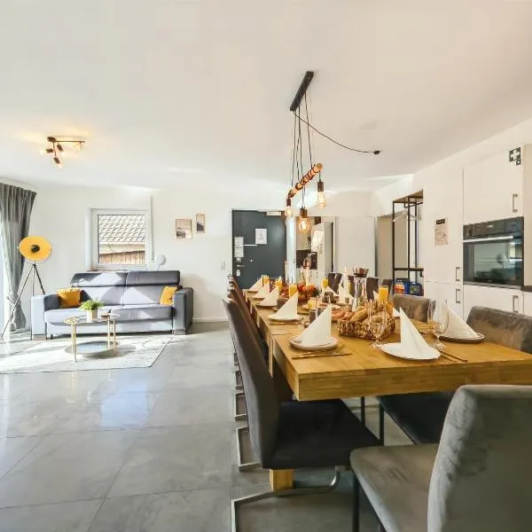 Sisi & Franz für bis zu 12- Familien, Gruppen, Firmen，位于丁克尔斯比尔的酒店