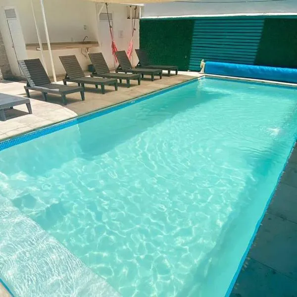 Depto3 frente playa foro boca alberca，位于博卡德尔里奥的酒店