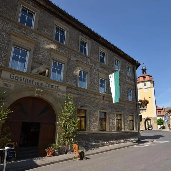 Landgasthof Goldener Löwe Mainbernheim，位于Mainbernheim的酒店