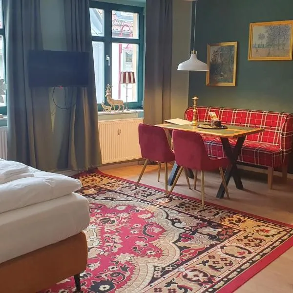 Der grüne Fürst Ferienwohnung Appartement 1，位于巴德马斯考的酒店