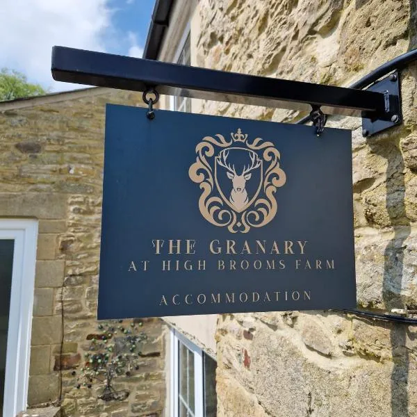 The Granary at High Brooms Farm，位于康塞特的酒店