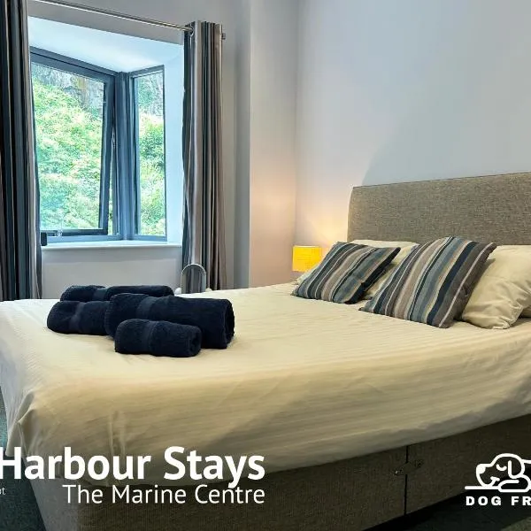 Harbour Stays - The Marine Centre, Saundersfoot Harbour, SA69 9HE，位于桑德斯富特的酒店