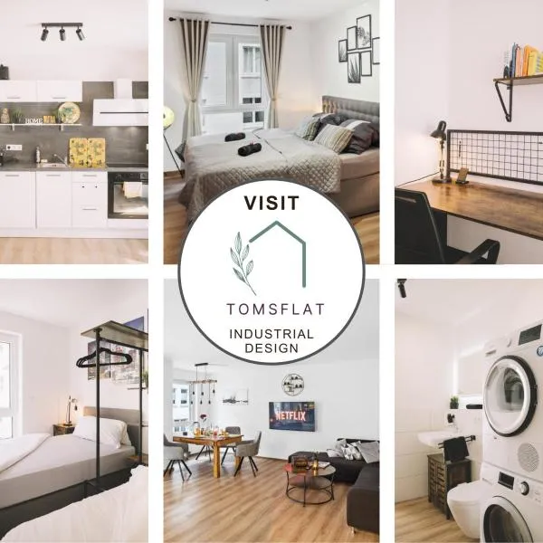 TomsFlat BRAUNSCHWEIG - 3 ROOMS, KITCHEN, WORKSPACE, HIGHSPEED WiFy, WASHER & DRYER, PARKING，位于布伦瑞克的酒店