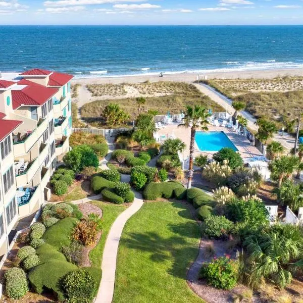 Oceanfront Condo 303 Desoto，位于泰比岛的酒店