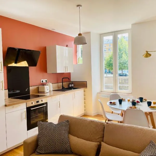 002 - Évasion dans un appartement élégant à Belfort，位于贝尔福的酒店