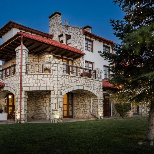 Sky Shades Villa in Arachova，位于阿拉霍瓦的酒店