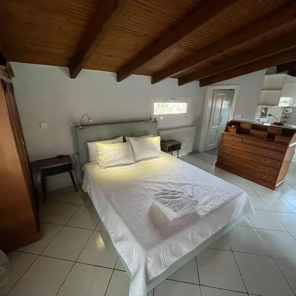 Attic with a view，位于Péfka的酒店